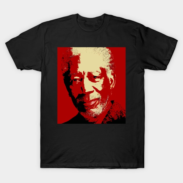 morgan freeman T-Shirt by oryan80